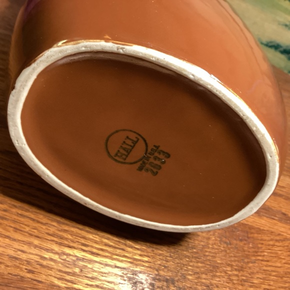 Vintage Hall pottery refrigerator pitcher made in USA - Picture 6 of 7